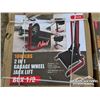 Image 1 : 1800 LBS 2 IN 1 GARAGE WHEEL JACK LIFT