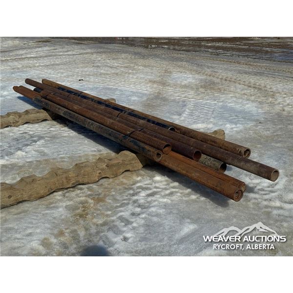 ASSORTED 3 IN. METAL PIPE