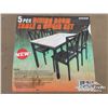 Image 1 : 5 PCS DINING ROOM TABLE & CHAIR SET