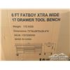 Image 2 : 6 FT. FATBOY XTRA WIDE 17 DRAWER WORKBENCH
