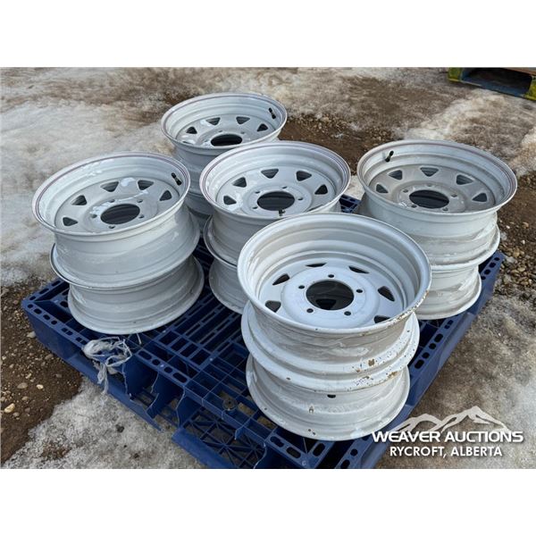 (10) 5 BOLT RIMS