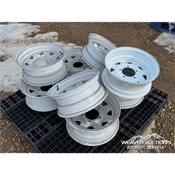 (8) 5 BOLT RIMS