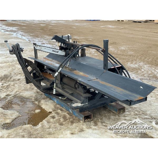 SKID STEER FIREWOOD PROCESSOR