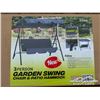 Image 1 : 3 PERSON GARDEN SWING