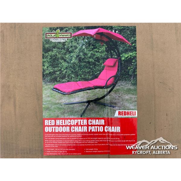 OUTDOOR PATIO HELICOPTER CHAIR
