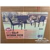 Image 1 : 4 PCS OUTDOOR PATIO FURNITURE SET