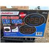 Image 2 : (10) OPEN & CLOSE LED SIGNS