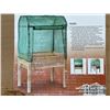 Image 1 : 35.5 X 23.5 X 30 IN. RAISED PLANTER GREENHOUSE