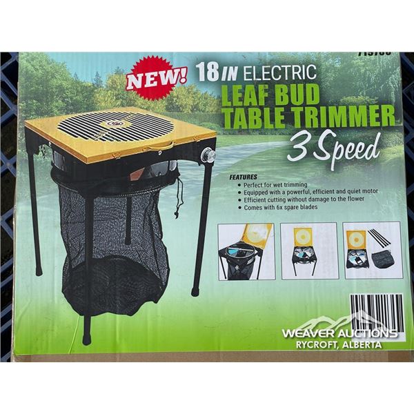 18 IN. ELECTRIC LEAF BUD TRIMMER