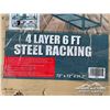 Image 2 : 4 LAYER 6 FT. STEEL RACKING