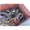 Image 8 : TOOL BOX W/ MISC INDUSTRIAL ACCESSORIES