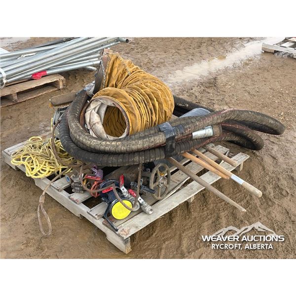 ASSORTED HOSE & SHOP PARTS