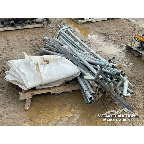 TARP W/METAL FRAME PARTS