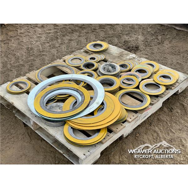 QTY OF INDUSTRIAL SPIRAL WOUND GASKETS