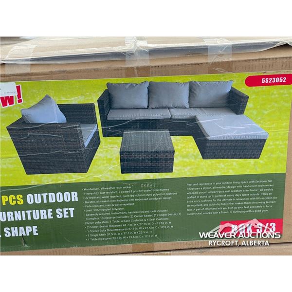 5 PCS OUTDOOR FURNITURE SET