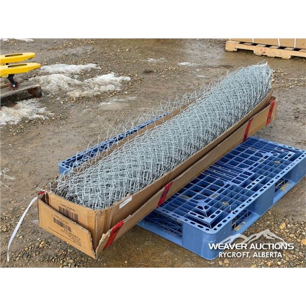 (1) ROLL OF GALVANIZED WIRE FENCE