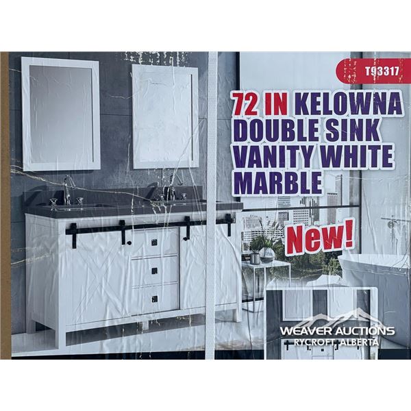 72 IN. KELOWNA DOUBLE SINK VANITY