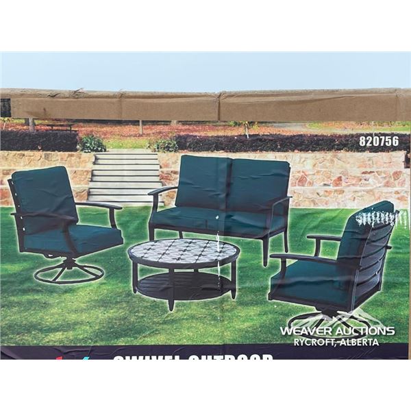 4 PCS OUTDOOR FURNITURE SET