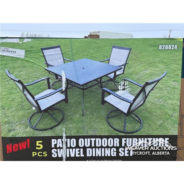 5 PCS OUTDOOR DINING SET