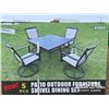 Image 1 : 5 PCS OUTDOOR DINING SET