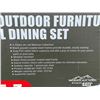 Image 7 : 5 PCS OUTDOOR DINING SET