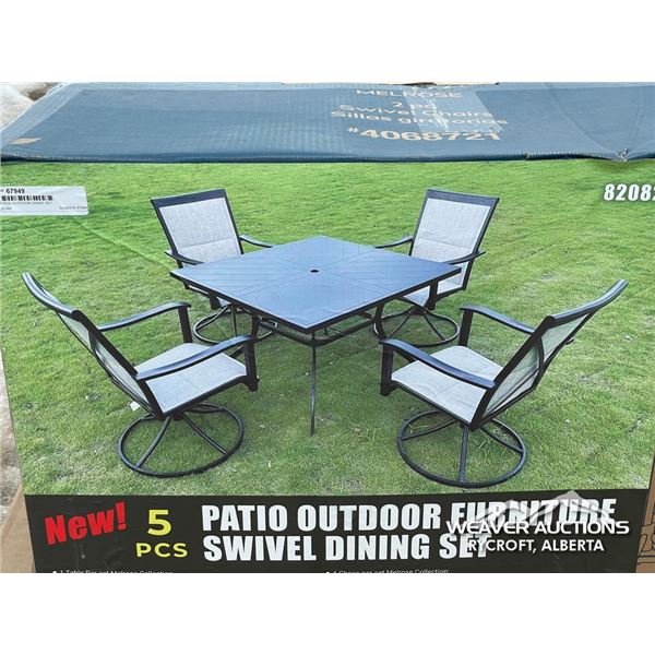 5 PCS OUTDOOR DINING SET