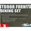 Image 7 : 5 PCS OUTDOOR DINING SET