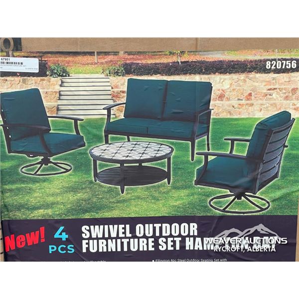 4 PCS OUTDOOR FURNITURE SET