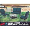Image 1 : 4 PCS OUTDOOR FURNITURE SET