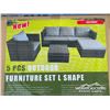 Image 1 : 5 PSC OUTDOOR FURNITURE SET