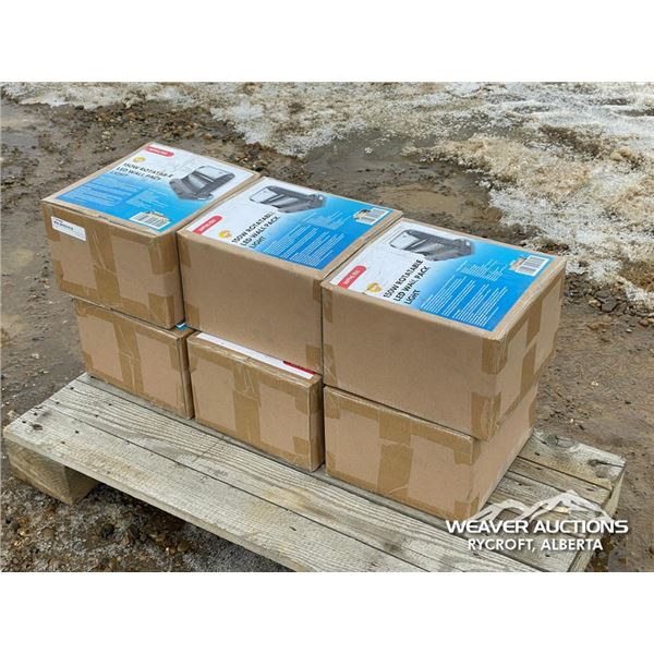 (6) 150W ROTATABLE LED WALL PACK LIGHTS