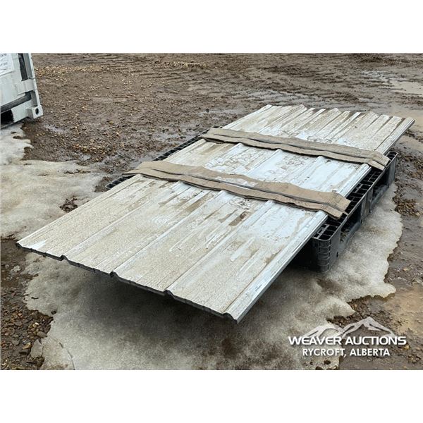 QTY OF 7.5 FT. STEEL SHEETS