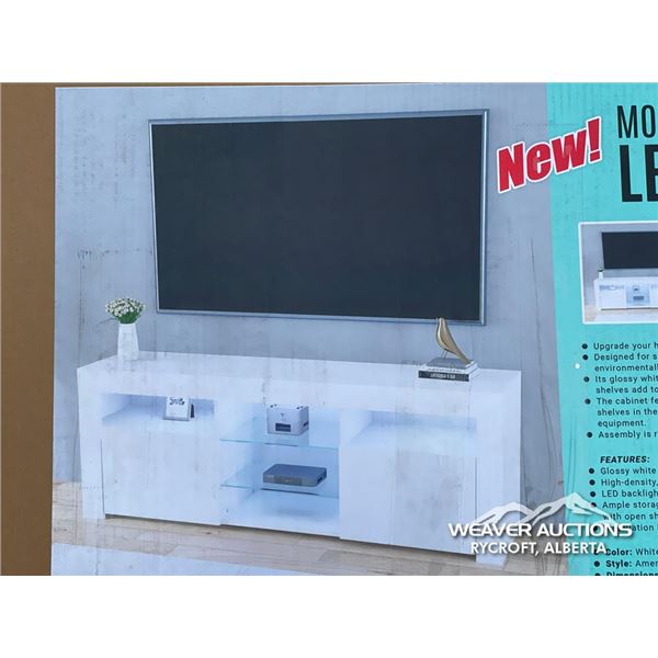 57.4 X 20.8 X 13.7 IN. LED TV CABINET