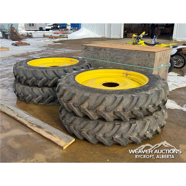 (4) GOODYEAR VF380/90R46 SPRAYER TIRES W/RIMS