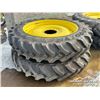 Image 3 : (4) GOODYEAR VF380/90R46 SPRAYER TIRES W/RIMS