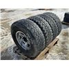 Image 2 : (4) RADIAL RVT LT285/75R16 TIRES & RIMS