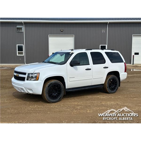 2013 CHEVROLET TAHOE 4 DOOR SPORTS UTILITY VEHICLE