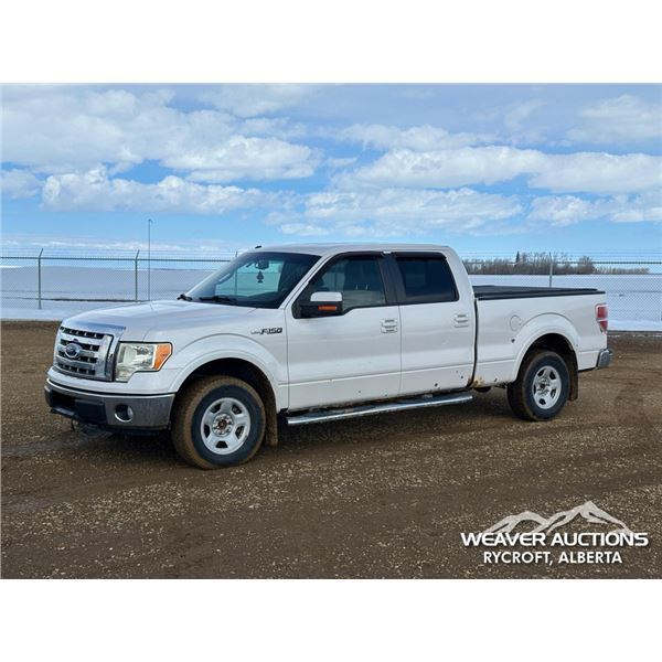 2010 FORD F150 LARIAT SUPER CREW PICKUP TRUCK
