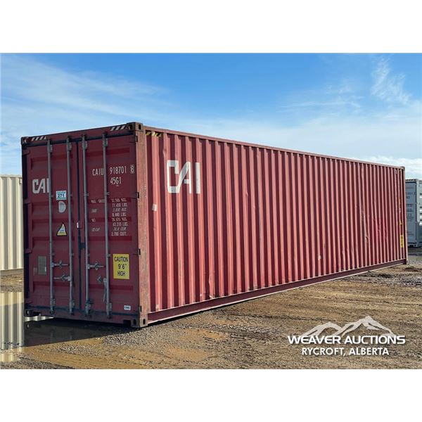 2013 8 X 40 FT. SHIPPING CONTAINER