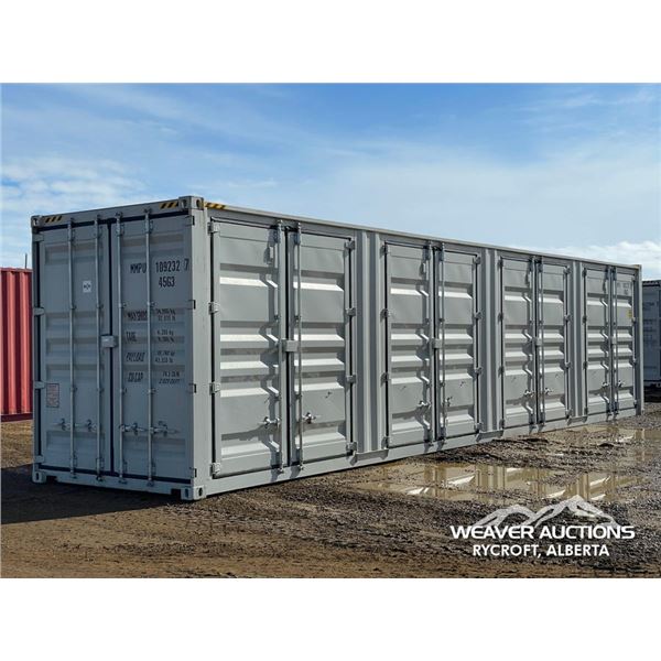 2025 8 X 40 FT. MULTIDOOR SHIPPING CONTAINER