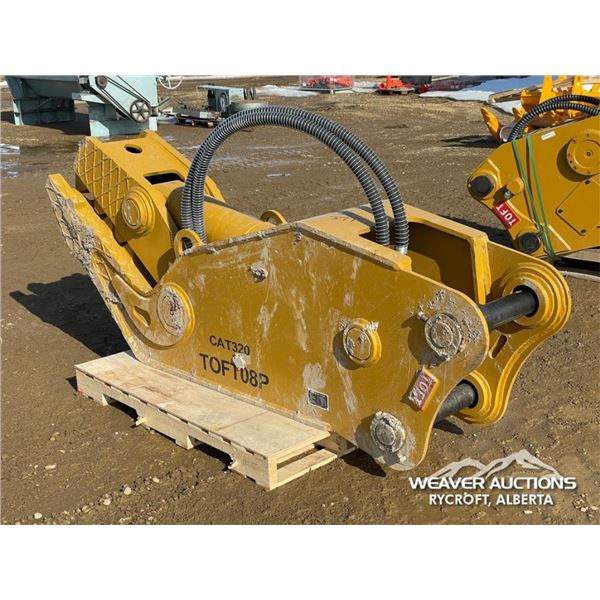 2025 TOFT08P CAT320 HYDRAULIC EXCAVATOR PULVERIZER