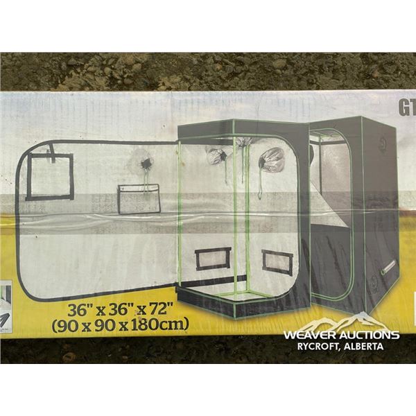 36 IN. X 36 IN. X 72 IN. HYDROPONIC GROW TENT