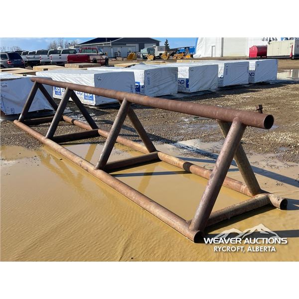 (1) 21 FT. PIPE RACK