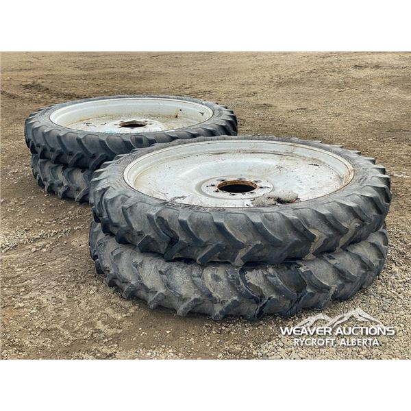 (4) ALLIANCE 230/95R48 SPRAYER TIRES AND RIMS