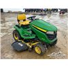 Image 2 : 2014 JOHN DEERE X320 RIDE ON LAWN TRACTOR