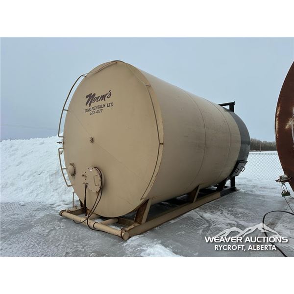 400 BBL SKID MOUNTED WATER STORAGE TANK