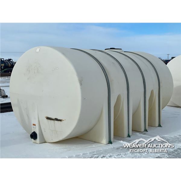 3500 GALLON HORIZONTAL ELLIPTICAL LEG TANK