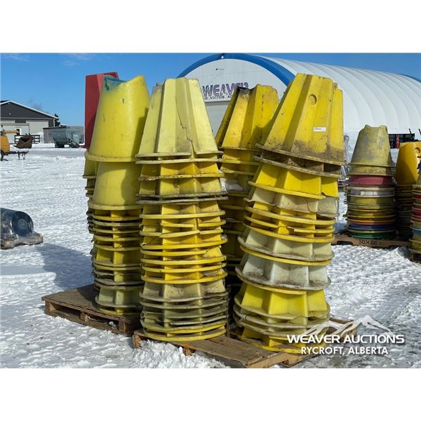 (2) PALLETS OF PIPE CONES