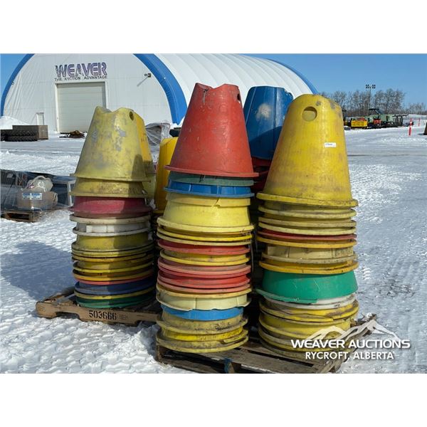 (2) PALLETS OF PIPE CONES