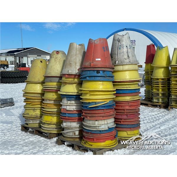 (2) PALLETS OF PIPE CONES